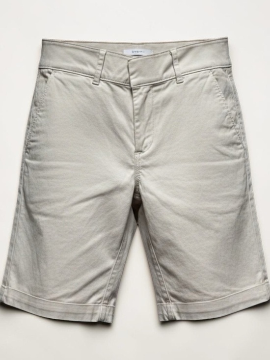 LOFT Pants - LOFT Neutral Cream High-Rise Bermuda Shorts